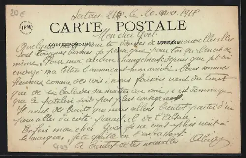 AK Givrauval /Meuse, Rue du Moulin