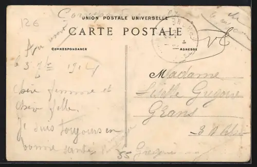 AK Ippécourt /Meuse, Ancienne Mairie et Rue des Jeux