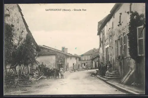AK Lavincourt /Meuse, Grande Rue