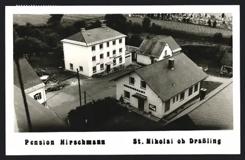 AK St. Nikolai ob Drassling, Pension Hirschmann und Gemeindeamt