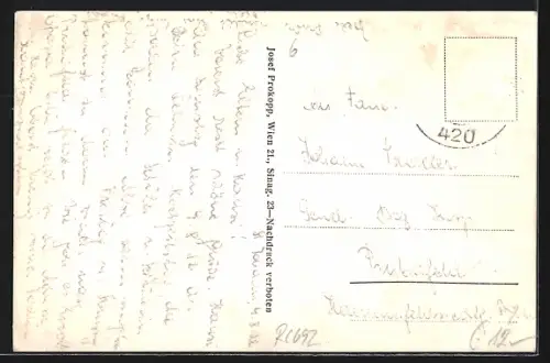 AK St. Johann in der Haide, Ortsansicht aus der Vogelschau