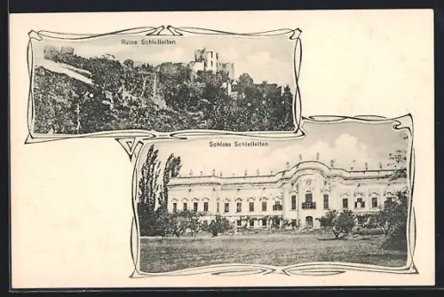 AK Stubenberg /Stmk., Schloss und Ruine Schielleiten