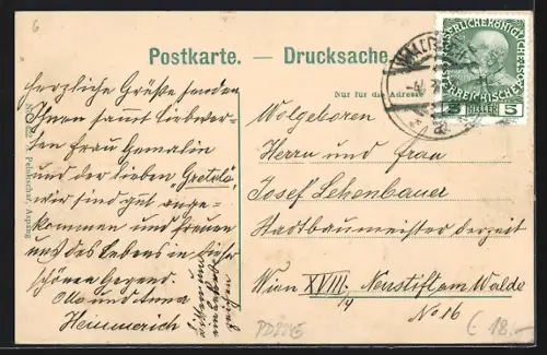 AK Waldbach, Gasthof zur Post