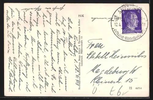 AK Kirchberg /Tirol, Alpengasthaus Schroll