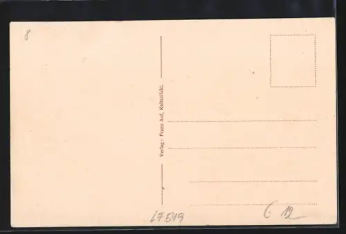 AK Knittelfeld, Murbrücke aus der Vogelschau