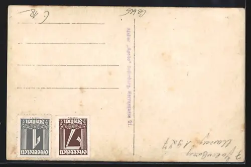 Foto-AK Judenburg, Strassenumzug 1927