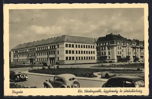 AK Ungvár, Kir. törvényszék, ügyészség és járásbíróság