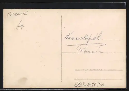 Foto-AK Sewastopol, Panorama