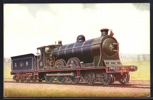 AK Englische Eisenbahn-Lokomotive No. R-50 Sir James Thompson der Caledonian Railway