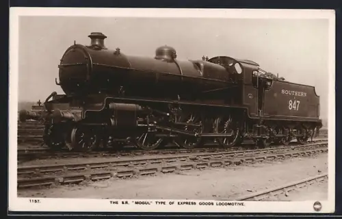 AK The SR Mogul Type of Express Goods Locomotive