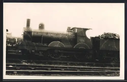 Foto-AK Englische Eisenbahn, Lokomotive No. 498