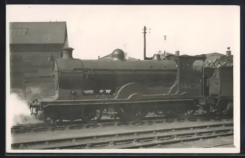 Foto-AK Englische Eisenbahn, Lokomotive No. 14438