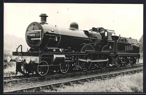 AK Lokomotive No. 1000 der Midland Railway, Englische Eisenbahn