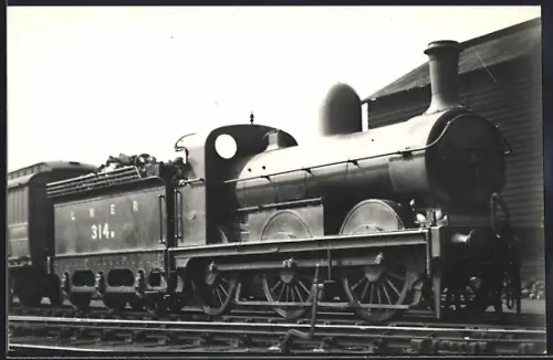 Foto-AK Englische Eisenbahn, Lokomotive No. 314 der L. N. E. R.