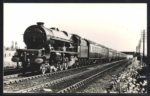 Foto-AK Englische Eisenbahn, Lokomotive No. 6203 der L. M. S.