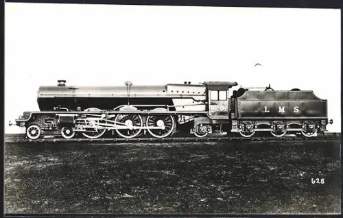 Foto-AK Englische Eisenbahn, Lokomotive No. 6201 der L. M. S.