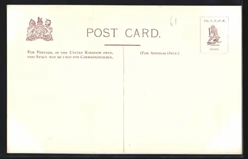 AK A Carriage of the first Class Railway Company, englische Eisenbahn