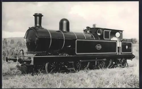 Foto-AK Englische Eisenbahn, Lokomotive No. 1008 der Lancashire and Yorkshire Railway