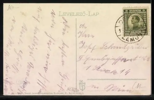 AK Zemun, Látkép, Blick über die Dächer des Ortes