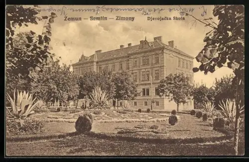 AK Zemun, Djevojacka Skola