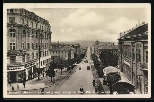 AK Beograd, Rue Miloch le Grand