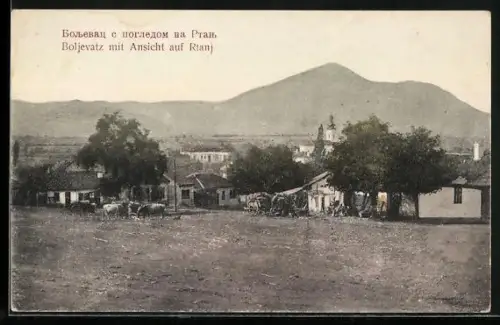 AK Boljevatz, Ortsansicht mit Rtanj