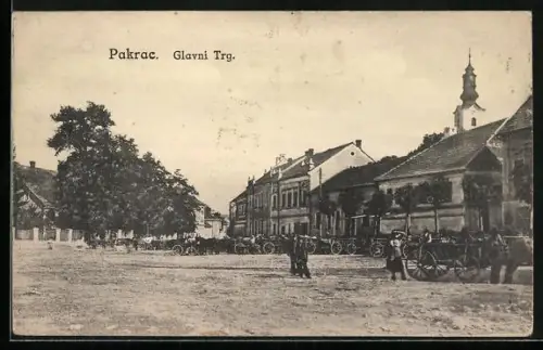 AK Pakrac, Glavni Trg