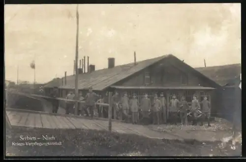 AK Nisch, Kriegs-Verpflegungsanstalt