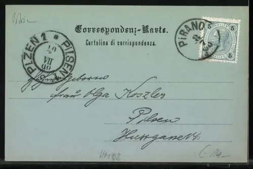 Mondschein-AK Pirano, Porto esterno