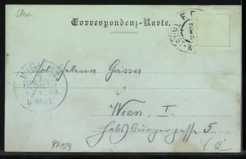 AK Maribor-Marburg, Zentraler Platz mit Kirche