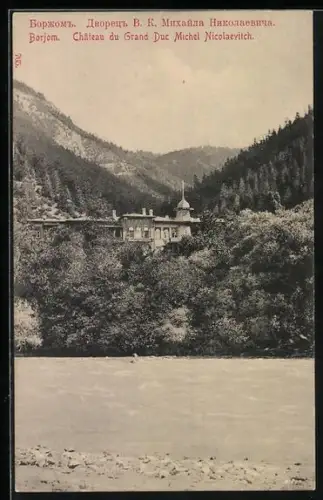 AK Borjom, Château du Grand Duc Michel Nicolaevitch