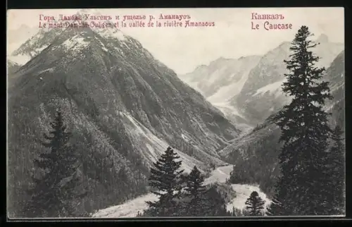 AK Le Caucase, Le mont Dambai-Guljgen et la vallée de la rivière Amanaous