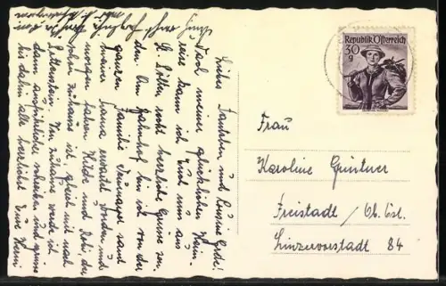 AK St. Pölten /N. D., Kremserstrasse mit Bahnhof