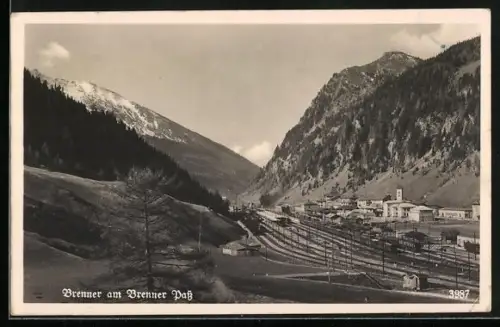 AK Brenner, Ortstotale im Tal am Brenner Pass