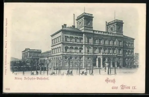 AK Wien, Franz Josephs-Bahnhof