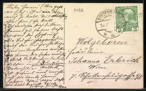 AK Waldegg, Panorama des Ortes