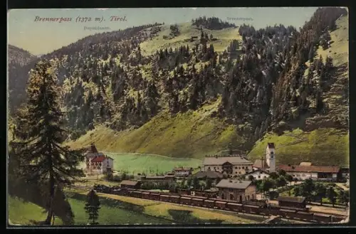 AK Brenner /Tirol, Dependance und Brennerpost am Brennerpass