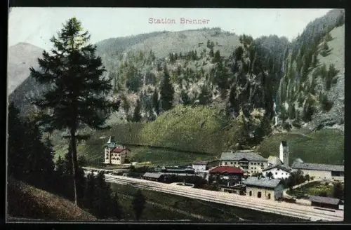 AK Brenner, Station aus der Vogelschau