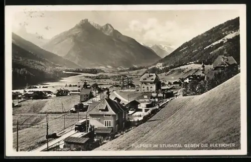 AK Fulpmes im Stubaital, Totale gegen die Gletscher