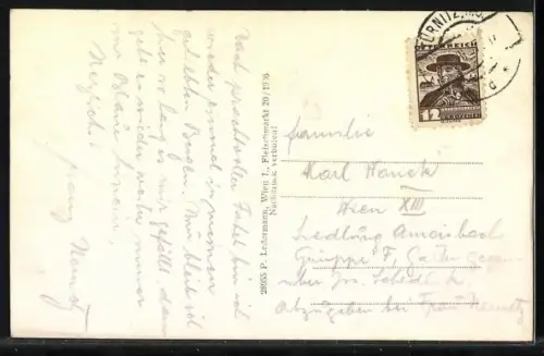 AK Türnitz /N.-Oe., Bahnhof und Ortsansicht aus der Vogelschau