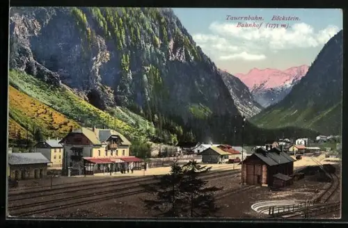 AK Böckstein, Bahnhof der Tauernbahn