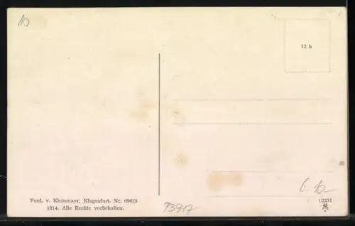 AK St. Michael ob Leoben, Panorama mit Bahnhof