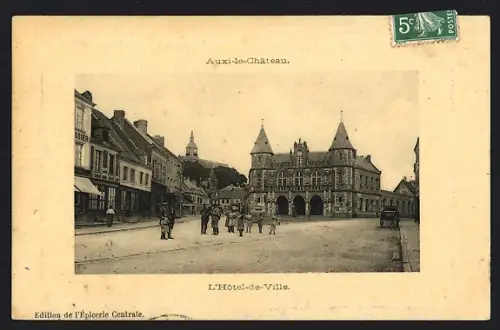 AK Auxi-le-Château, L`Hôtel-de-Ville