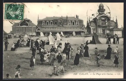 AK Calais, La Plage et le Casino