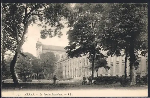 AK Arras, Le Jardin Botanique