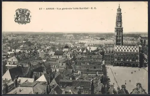 AK Arras, Vue générale, Côté Sud-Est