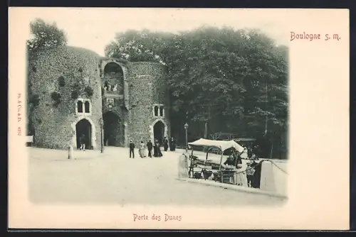 AK Boulogne-sur-Mer, Porte des Dunes