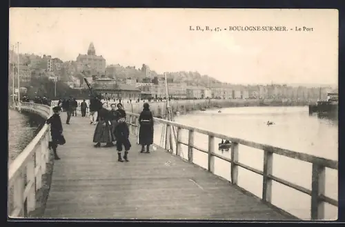 AK Boulogne-sur-Mer, Le Port