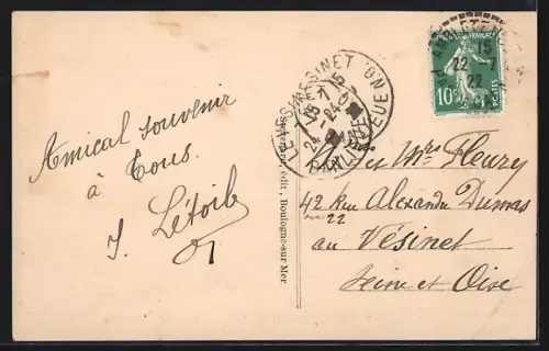 AK Ambleteuse /P.-de-C., Digue-Promenade