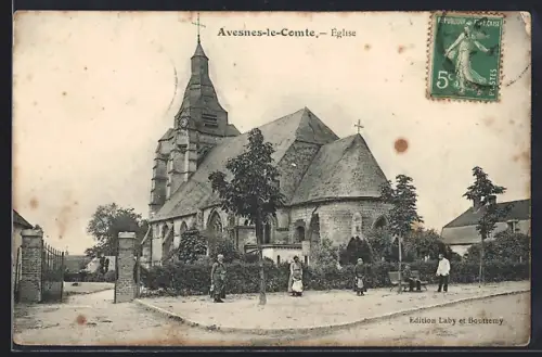 AK Avesnes-le-Comte, Église